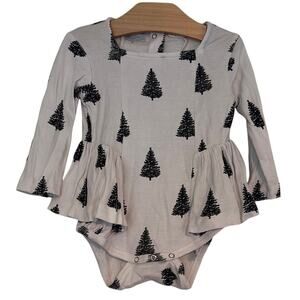 Kate Quinn Trees LS Ballerina Bubble 6-12mo